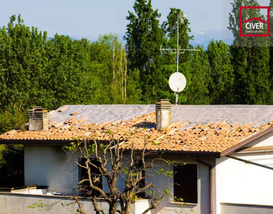 Rifacimento tetto, danni da grandine, Civer rifacimento tetti a Vicenza